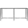 3_Uttermost Washington 63 1/2" Wide Rustic Black Console Table