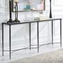 2_Uttermost Washington 63 1/2" Wide Rustic Black Console Table