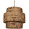 Uttermost Water Hyacinth 24 1/4" Wide 4 Lt Water Hyacinth Pendant