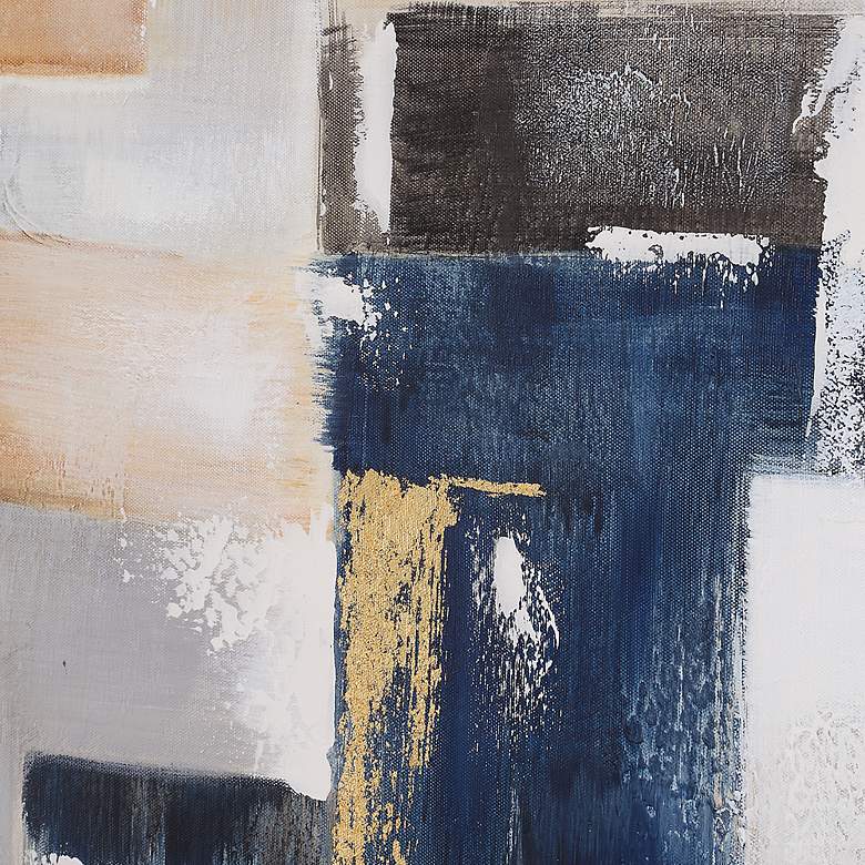 Image 5 Uttermost Waterfront 49" x 73" Hand Painted Canvas more views