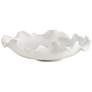 2_Uttermost Wave Crest White Indoor-Outdoor Earthenware Bowl