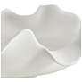 5_Uttermost Wave Crest White Indoor-Outdoor Earthenware Bowl more views
