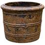1_Uttermost Weathered Relic 19 1/2" Wide Rustic Indoor-Outdoor Planter