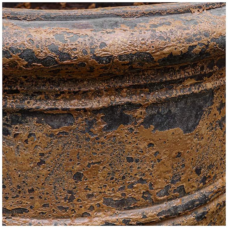 Image 5 Uttermost Weathered Relic 19 1/2" Wide Rustic Indoor-Outdoor Planter more views
