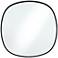 Uttermost Webster 34" Black Frame Wall Mirror