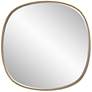 Uttermost Webster 46.5" Antiqued Gold Wall Mirror