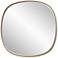 Uttermost Webster 46.5" Antiqued Gold Wall Mirror