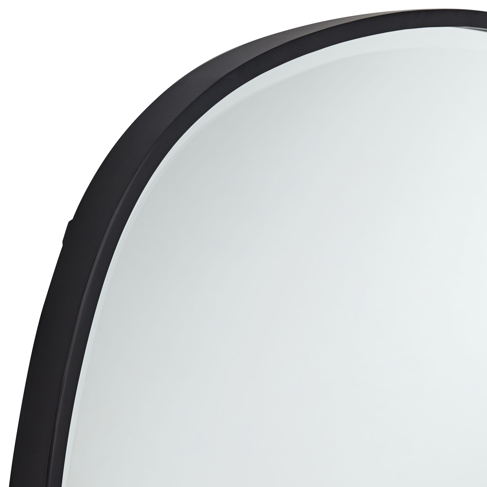 Image 2 Uttermost Webster Black 34" Round Wall Mirrors Set of 2 more views