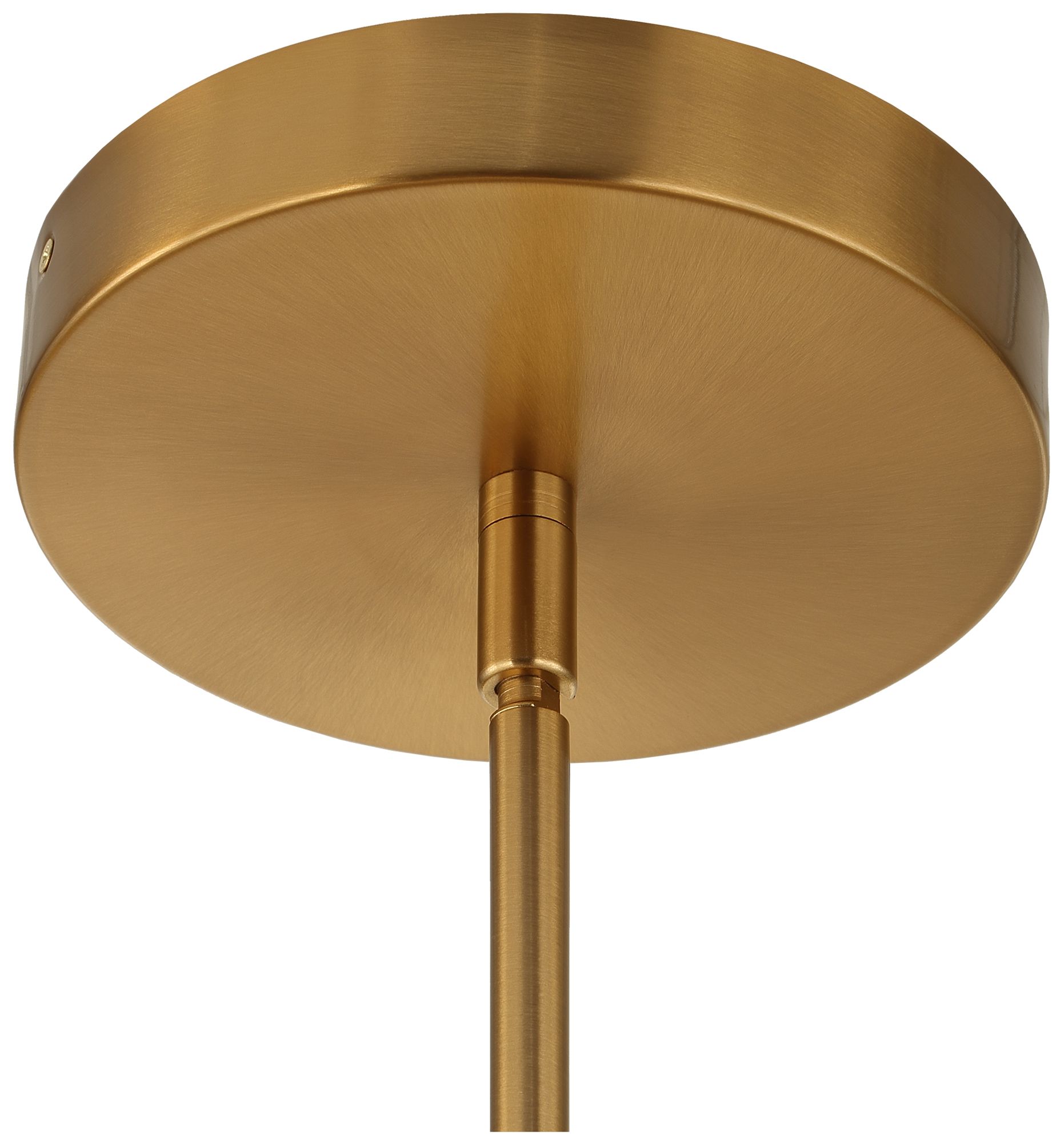 Uttermost Wedge 40 5/8" Wide Brass 12-Light LED Chandelier