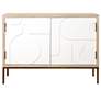 2_Uttermost Weimar Natural and Cream 2 Door Cabinet