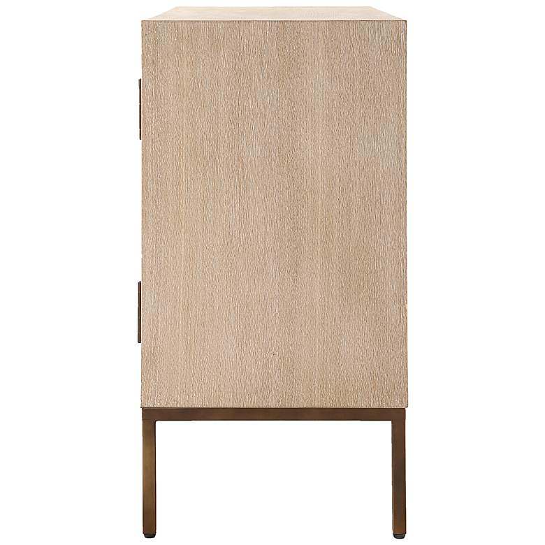 Image 5 Uttermost Weimar Natural and Cream 2 Door Cabinet more views