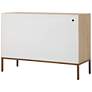 6_Uttermost Weimar Natural and Cream 2 Door Cabinet more views