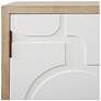 7_Uttermost Weimar Natural and Cream 2 Door Cabinet more views