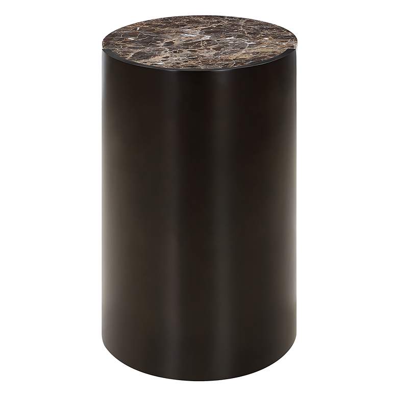 Image 4 Uttermost Welling 22" High Brown Marble Top Accent Table more views