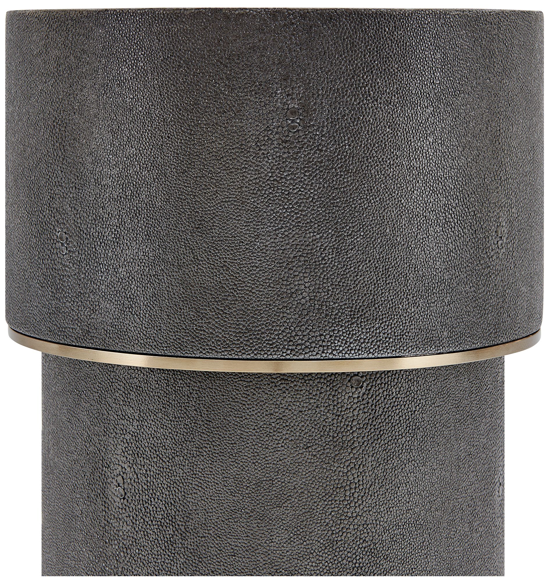 Image 4 Uttermost Wessex 8/2" Wide Gray Drink Table more views