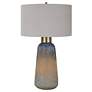 4_Uttermost Western Sky 29" High Blue and Brown Ceramic Table Lamp more views