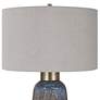 5_Uttermost Western Sky 29" High Blue and Brown Ceramic Table Lamp more views
