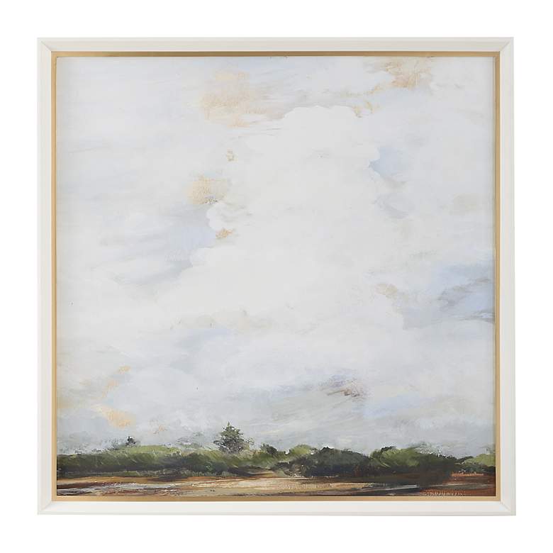 Image 2 Uttermost Whispering Cloudscapes 46" Framed Print