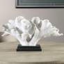 Uttermost White Blade 20" Wide Coral Sculpture