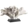 Uttermost White Blade 20" Wide Coral Sculpture