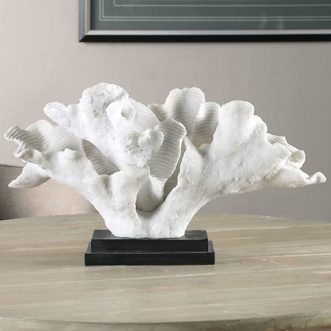 White Coral Sculptures – LouLous Decor