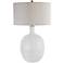 Uttermost Whiteout 29 3/4" High Textured Glass Table Lamp