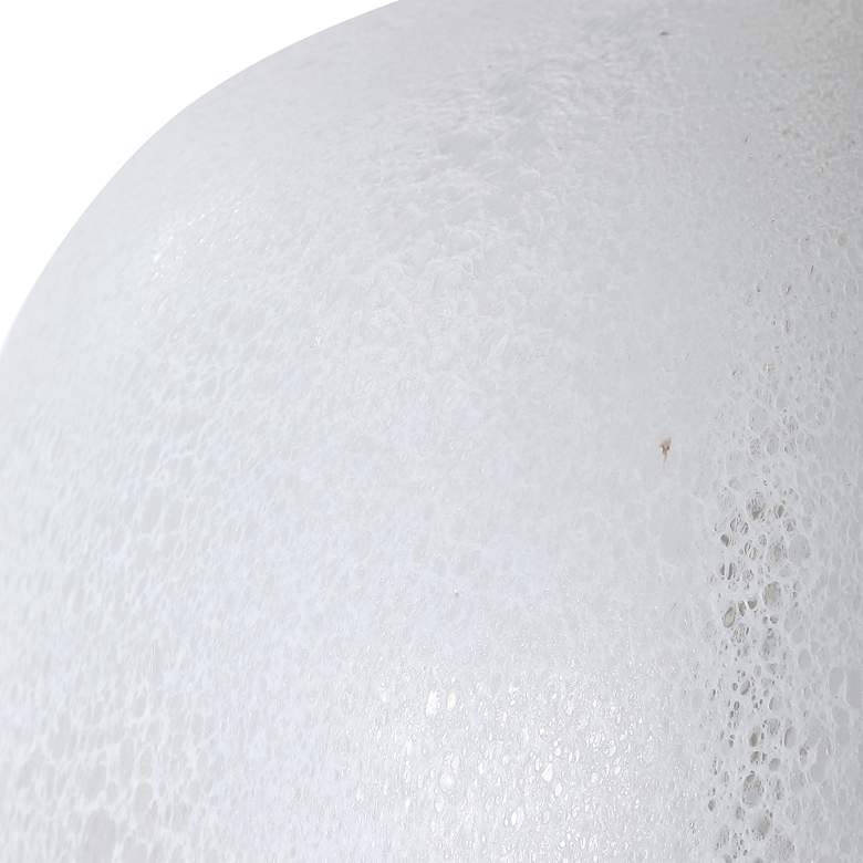 Image 4 Uttermost Whiteout 29 3/4" High Textured Glass Table Lamp more views