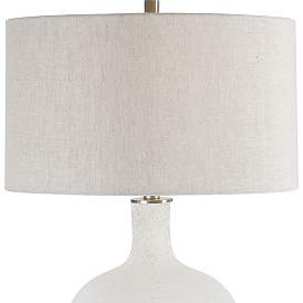 Image3 of Uttermost Whiteout Textured Glass Table Lamp more views