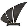 2_Uttermost Wind Crest 17" High x 20 1/2" Long Metal Sculpture