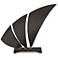 Uttermost Wind Crest 17" High x 20 1/2" Long Metal Sculpture