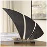 1_Uttermost Wind Crest 17" High x 20 1/2" Long Metal Sculpture