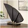 3_Uttermost Wind Crest 17" High x 20 1/2" Long Metal Sculpture more views