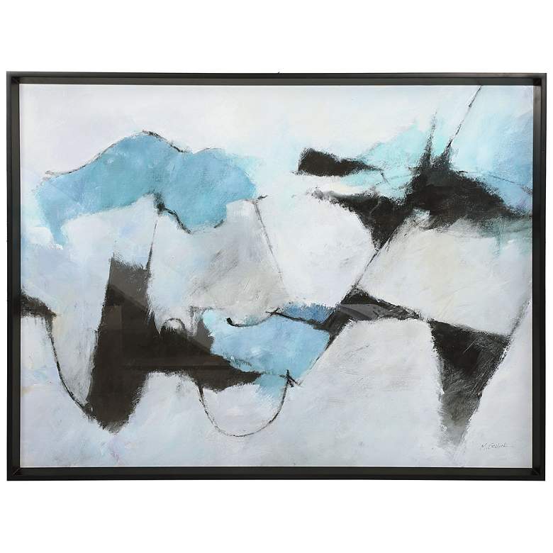 Image 2 Uttermost Winter Crop 49 1/2" Wide Abstract Framed Print Wall Art