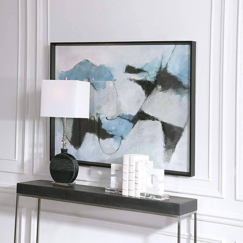 Image 3 Uttermost Winter Crop 49 1/2" Wide Abstract Framed Print Wall Art more views