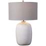 Uttermost Winterscape 26" High Modern Cream-Ivory Ceramic Table Lamp