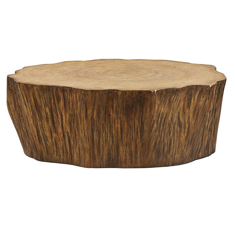 Image 2 Uttermost Woods Edge 44" x 32" x 15" Sierra Coffee Table