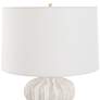 5_Uttermost Wrenley 27 1/2" High Modern White Porcelain Table Lamp more views