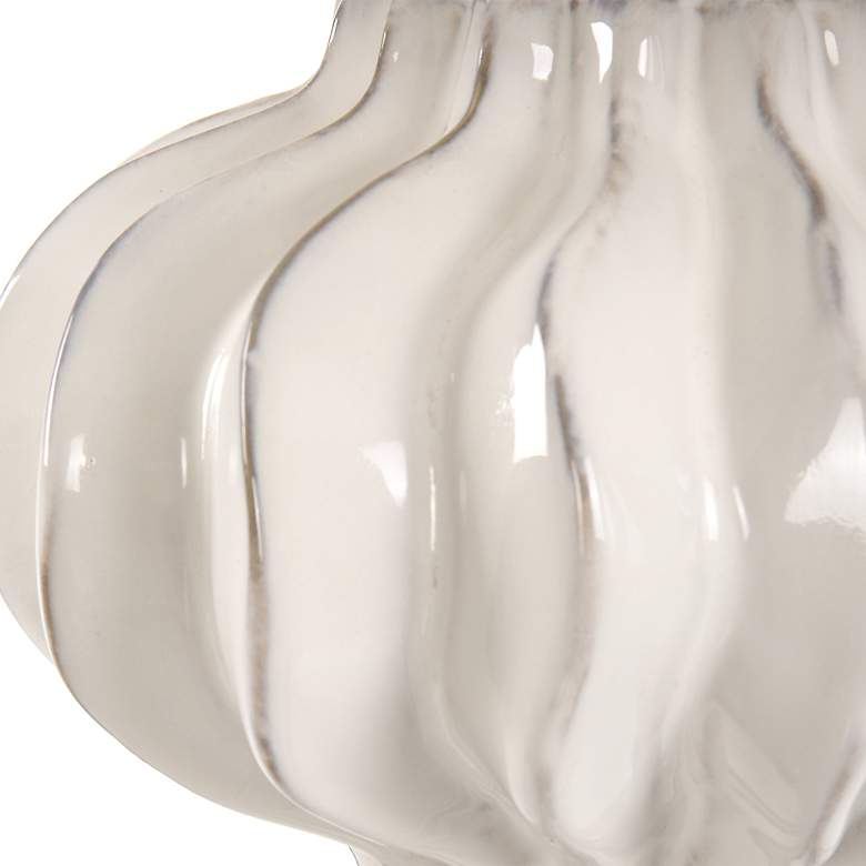 Image 6 Uttermost Wrenley 27 1/2" High Modern White Porcelain Table Lamp more views