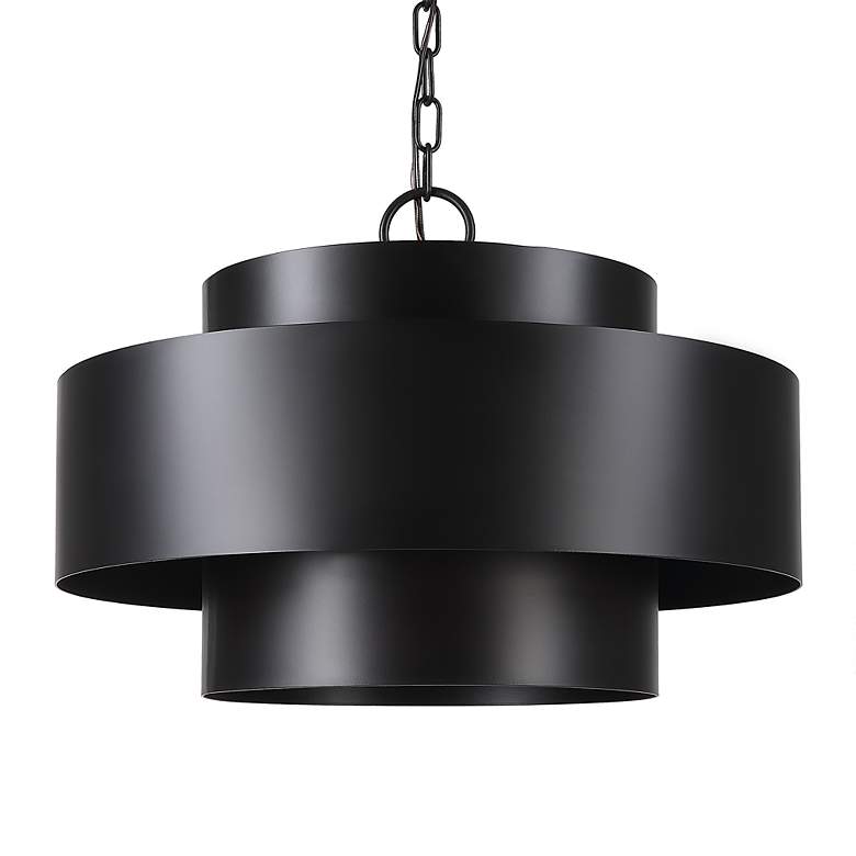 Image 3 Uttermost Youngstown 20"W Rich Dark Bronze 4-Light Pendant more views