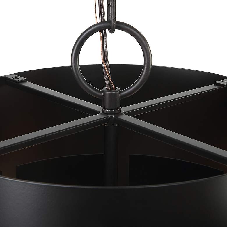 Image 5 Uttermost Youngstown 20"W Rich Dark Bronze 4-Light Pendant more views