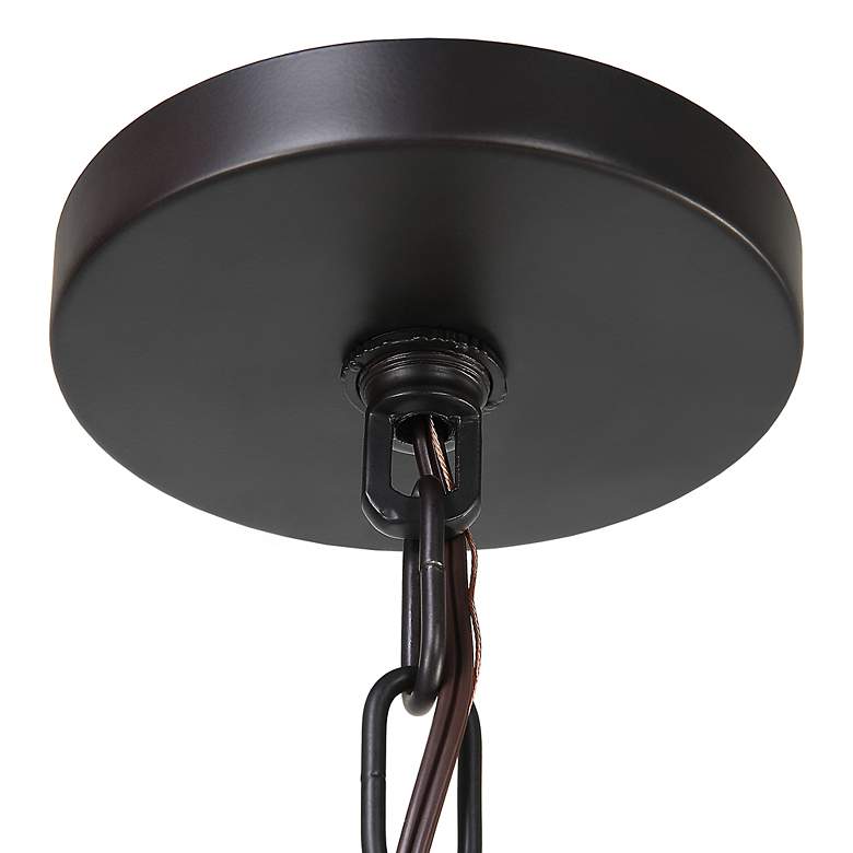 Image 7 Uttermost Youngstown 20"W Rich Dark Bronze 4-Light Pendant more views