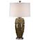 Uttermost Zacapa Raw Umber Disks Ceramic Table Lamp