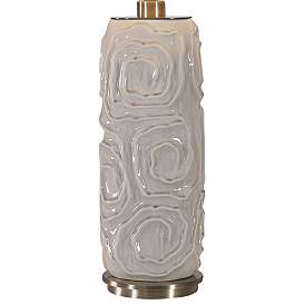 Image5 of Uttermost Zade 34" Warm Gray Ceramic Table Lamp more views