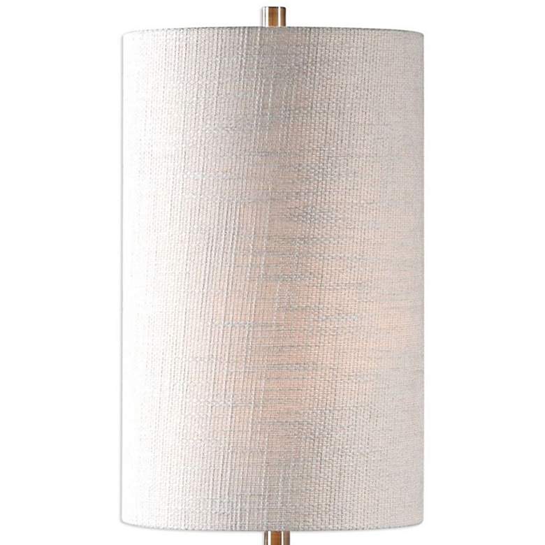 Image 4 Uttermost Zahlia Aged Gray Ceramic Table Lamp more views