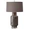 Uttermost Zelda Metallic Bronze Glaze Ceramic Table Lamp