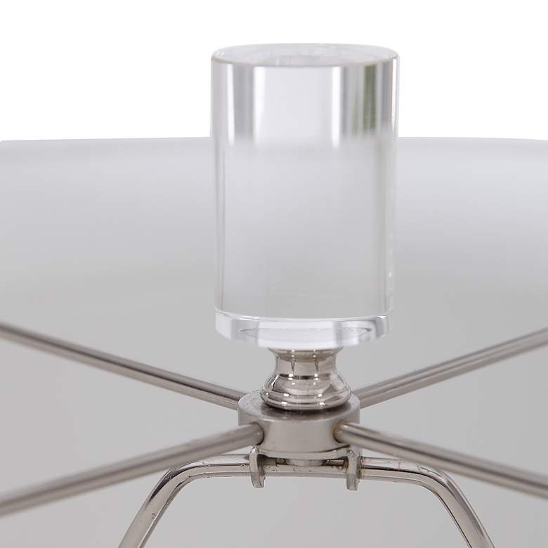 Image 5 Uttermost Zesiro 32" Beige Glaze Cylindrical Ceramic Table Lamp more views