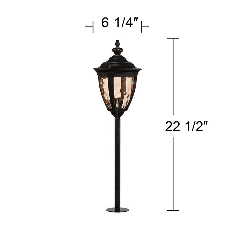 Image 6 Uvas 22 1/2"H Bronze Landscape LED Path Lights Set of 2 more views