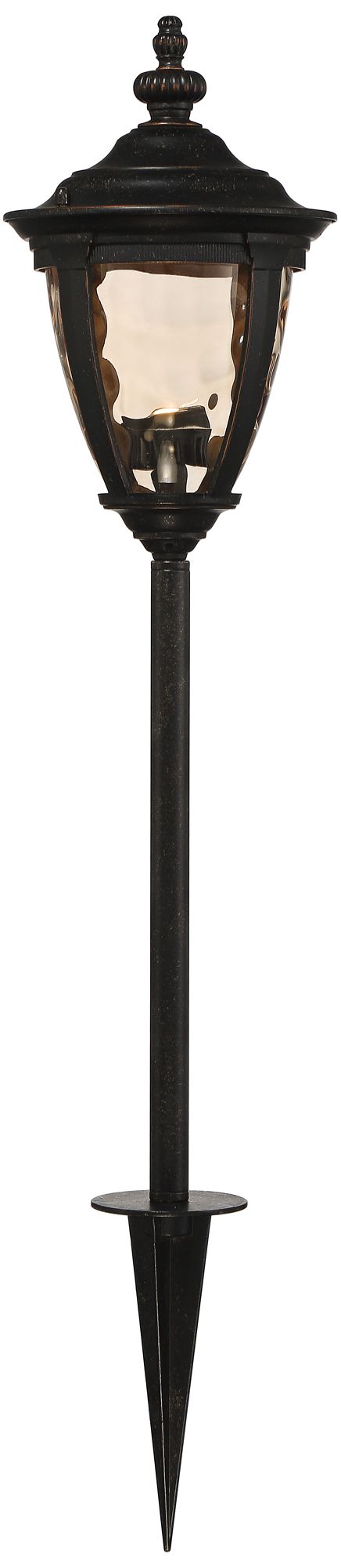 Image 2 Uvas Bronze 10-Piece LED Landscape Path and Flood Light Set more views