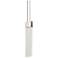 V Panels 2.25" Wide Polished Chrome Thin Pendant