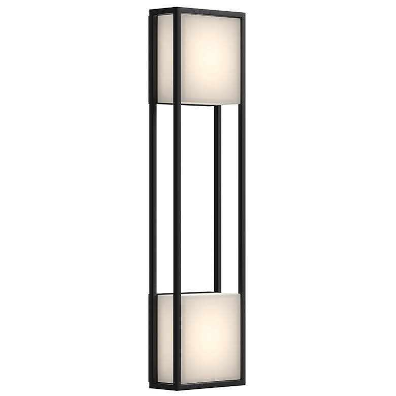 Image 1 Vail 32-in 1 Light Black Integrated LED Outdoor Wall 31W Kuzco